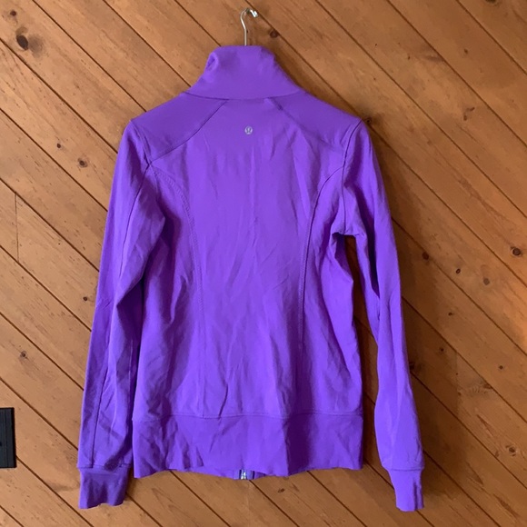 Lululemon Purple Zip up Size 8 - Picture 6 of 6